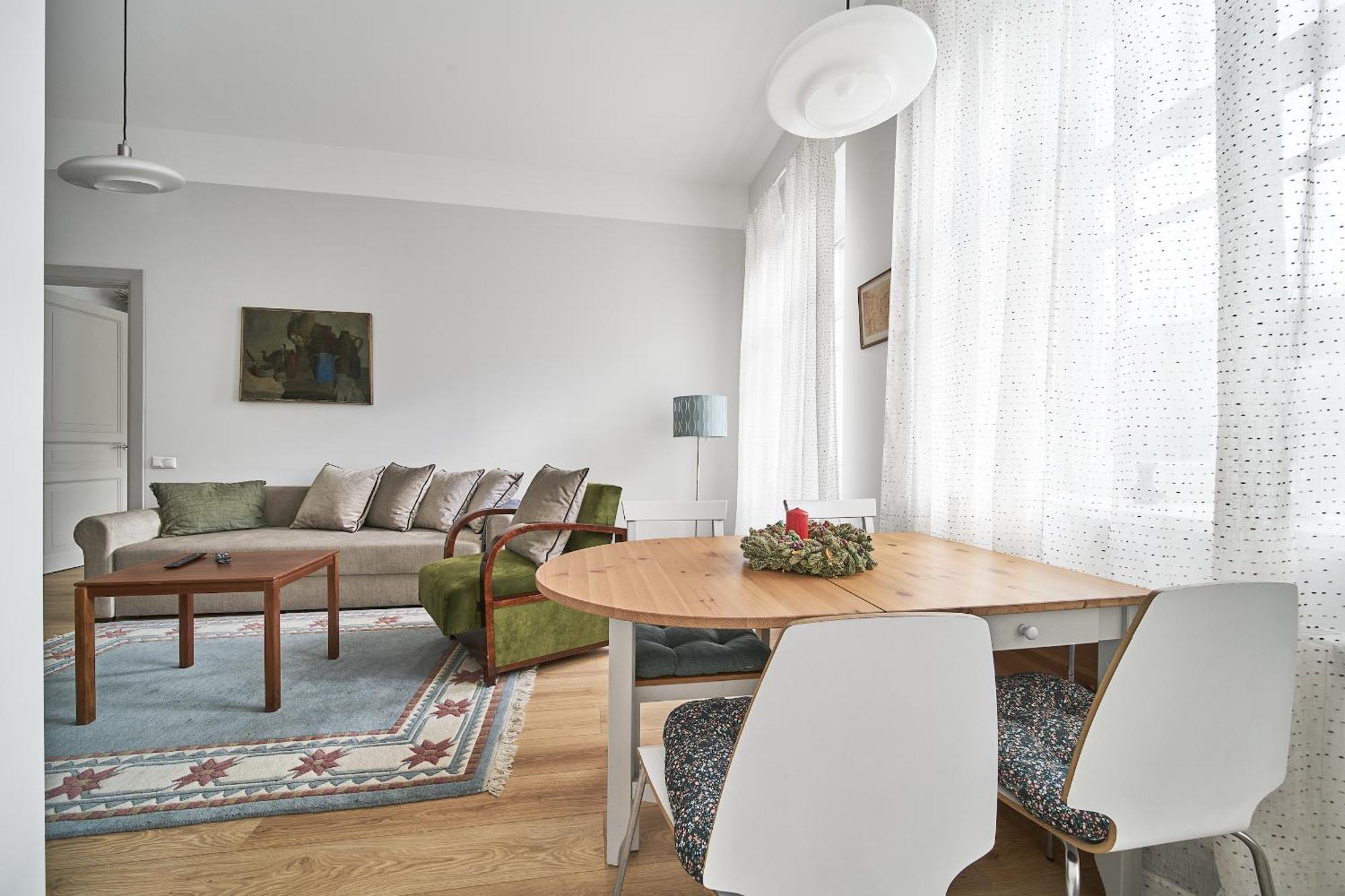 Bright And Warm Apartment, Vilnius City Centre Exteriér fotografie